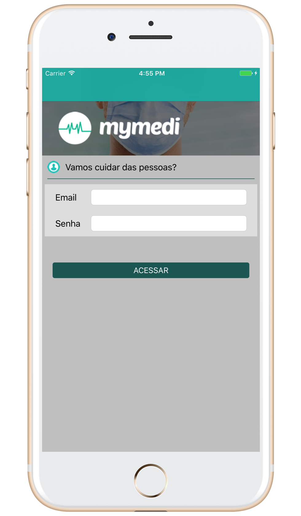 iOS version of the MyMedi app
